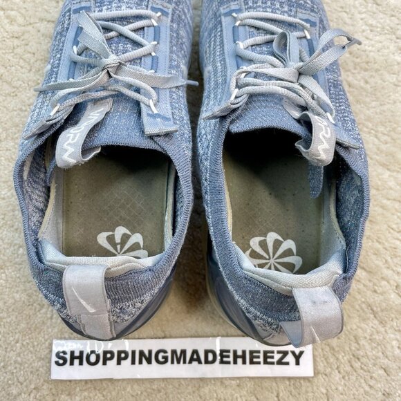 [US 11.5] NIKE AIR VAPORMAX FLYKNIT FK 2021 Running Shoes Armory Grey - Picture 9 of 10